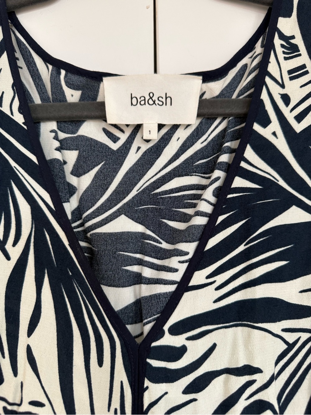 Ba&sh Calla Abstract Pattern Dress - Picture 4 of 5